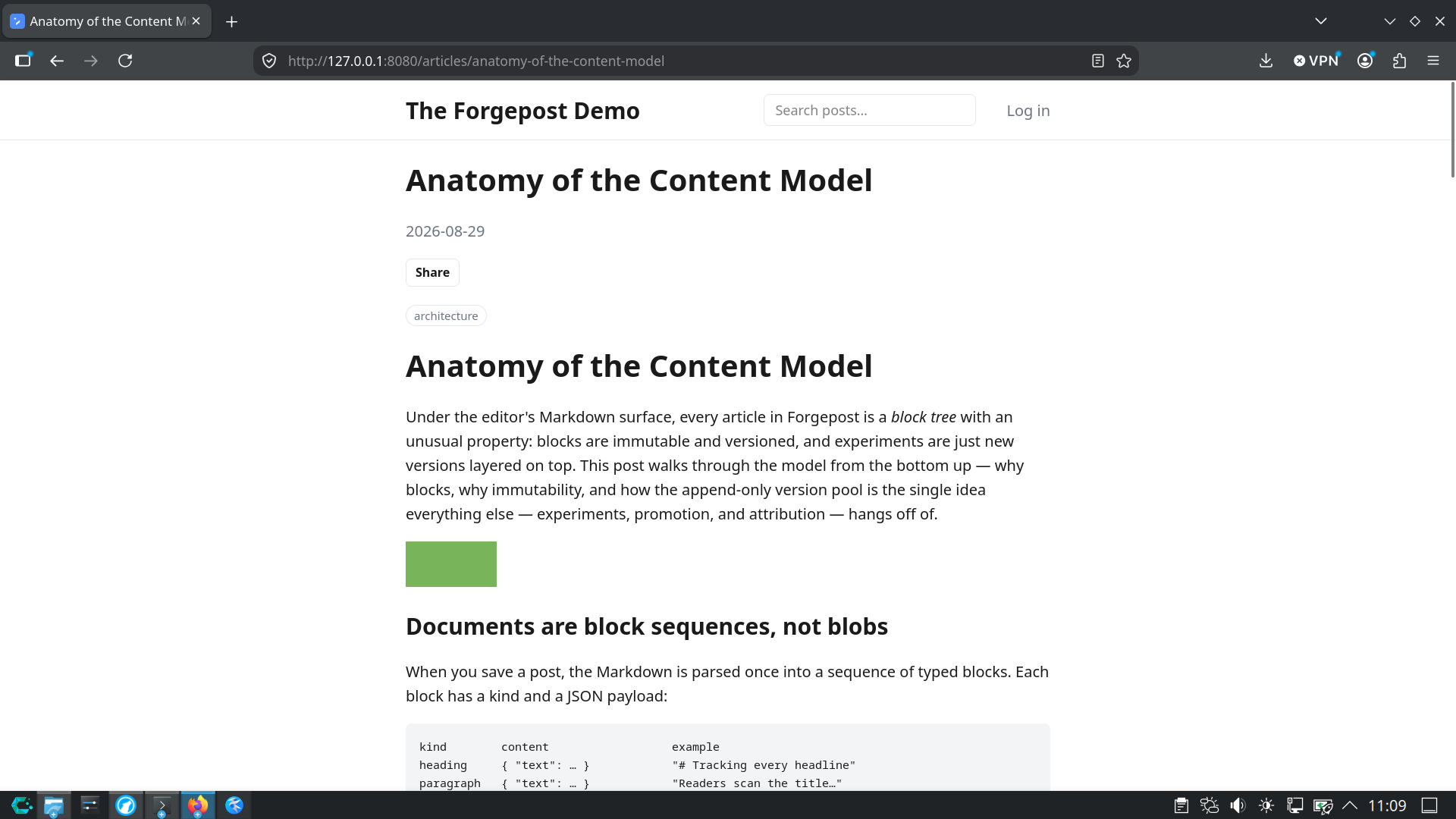 Forgepost 0.2.0: Video Embeds, Zipped Backups, and an Attribution Firewall